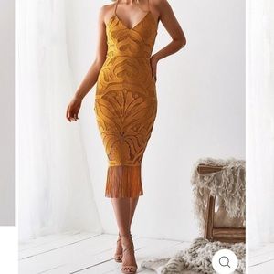 Two Sisters the Label - Khaleesi Dress - Mustard